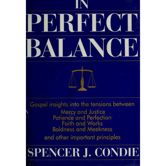 Pre-Owned In Perfect Balance (Hardcover) 0884949028 9780884949022