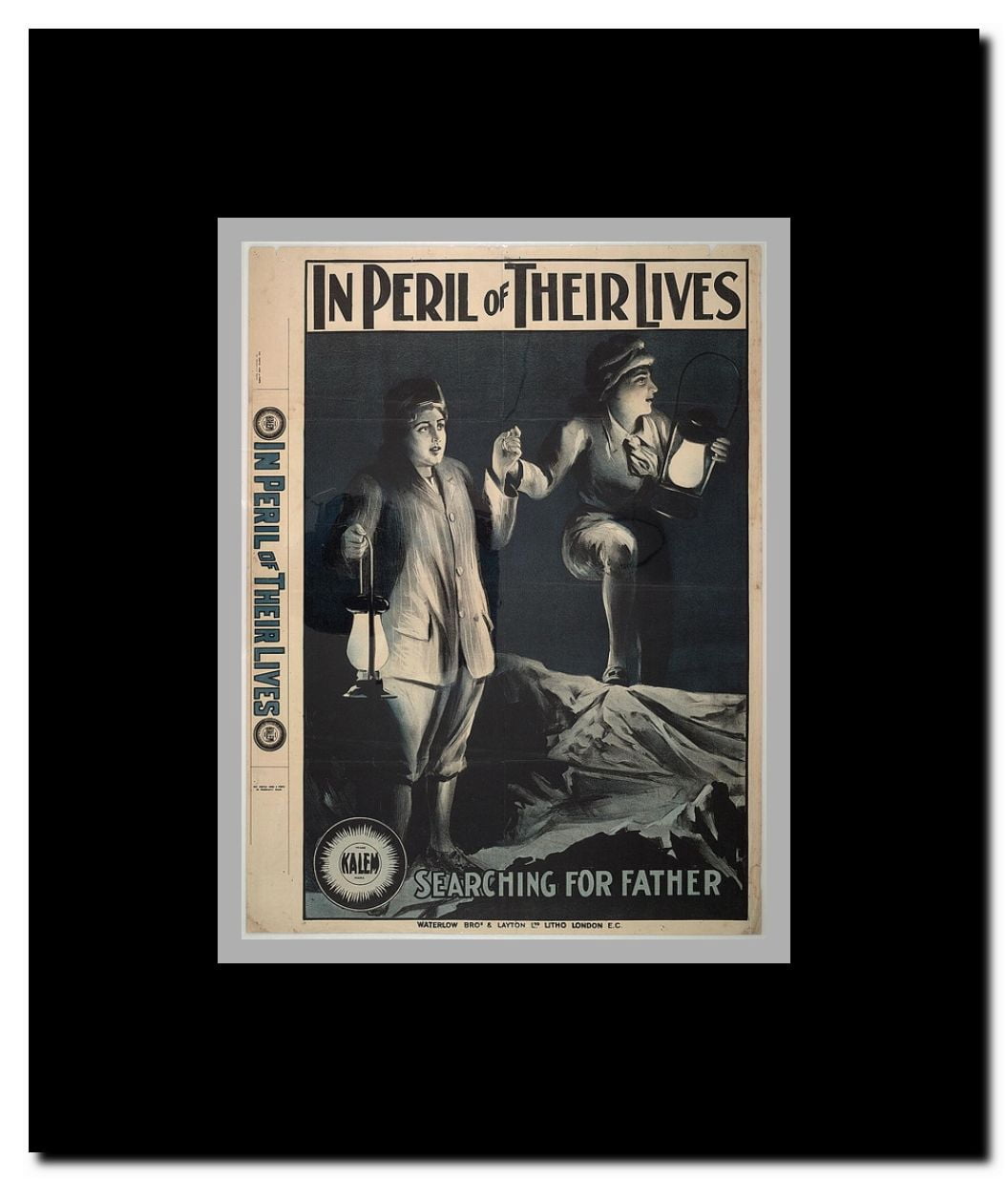 In Peril of Their Lives Framed Movie Poster