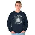 thumbnail image 1 of In Pizza We Crust Funny Food Pun Unisex Plus Fleece Graphic Sweatshirt Brisco Brands 2X, 1 of 5