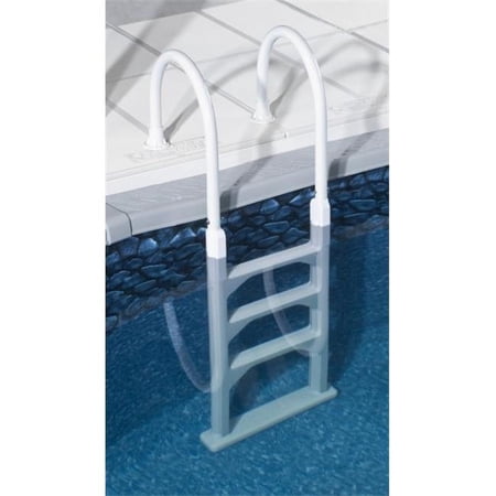 Homestead Uv Resistant Above Ground In Pool Ladder, Aluminum Resin, 10 lbs