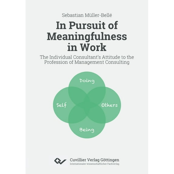 In Pursuit of Meaningfulness in Work. The Individual Consultant's Attitude to the Profession of Management Consulting, (Paperback)