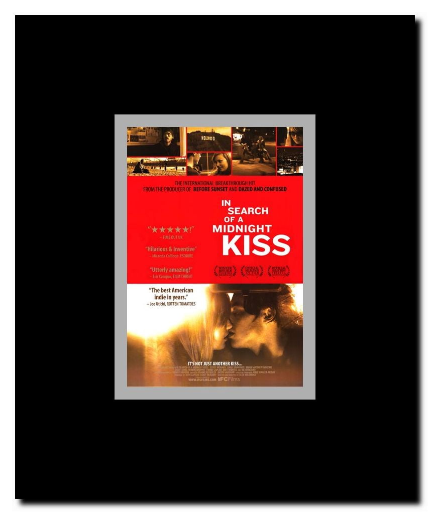 In Search of A Midnight Kiss Framed Movie Poster