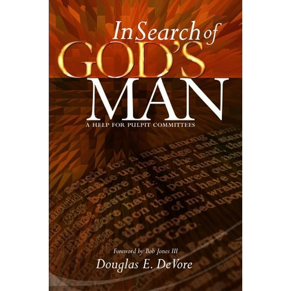 Pre-Owned In Search of God's Man: A Help for Pulpit Committees Paperback