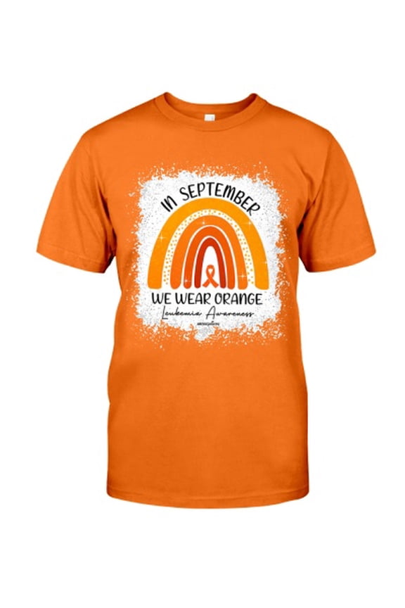 In September We Wear Orange Leukemia Awareness Classic T-Shirt