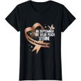 thumbnail image 1 of In September We Wear Peach Ribbon Uterine cancer Awareness T-Shirt, 1 of 2