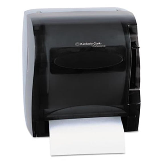 In-Sight Lev-R-Matic Roll Towel Dispenser, Smoke
