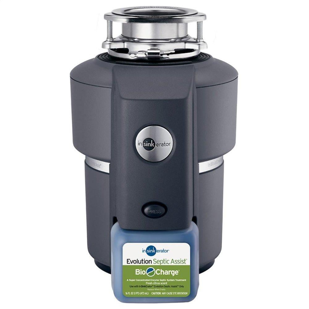 Evolution Septic Assist 3/4 HP Continuous Feed Garbage Disposal with Bio-Charge