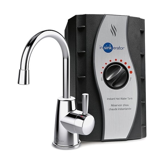 In-Sink-Erator HotWaterDispenser,0.67gal,81/4inFaucet H-250C-SS