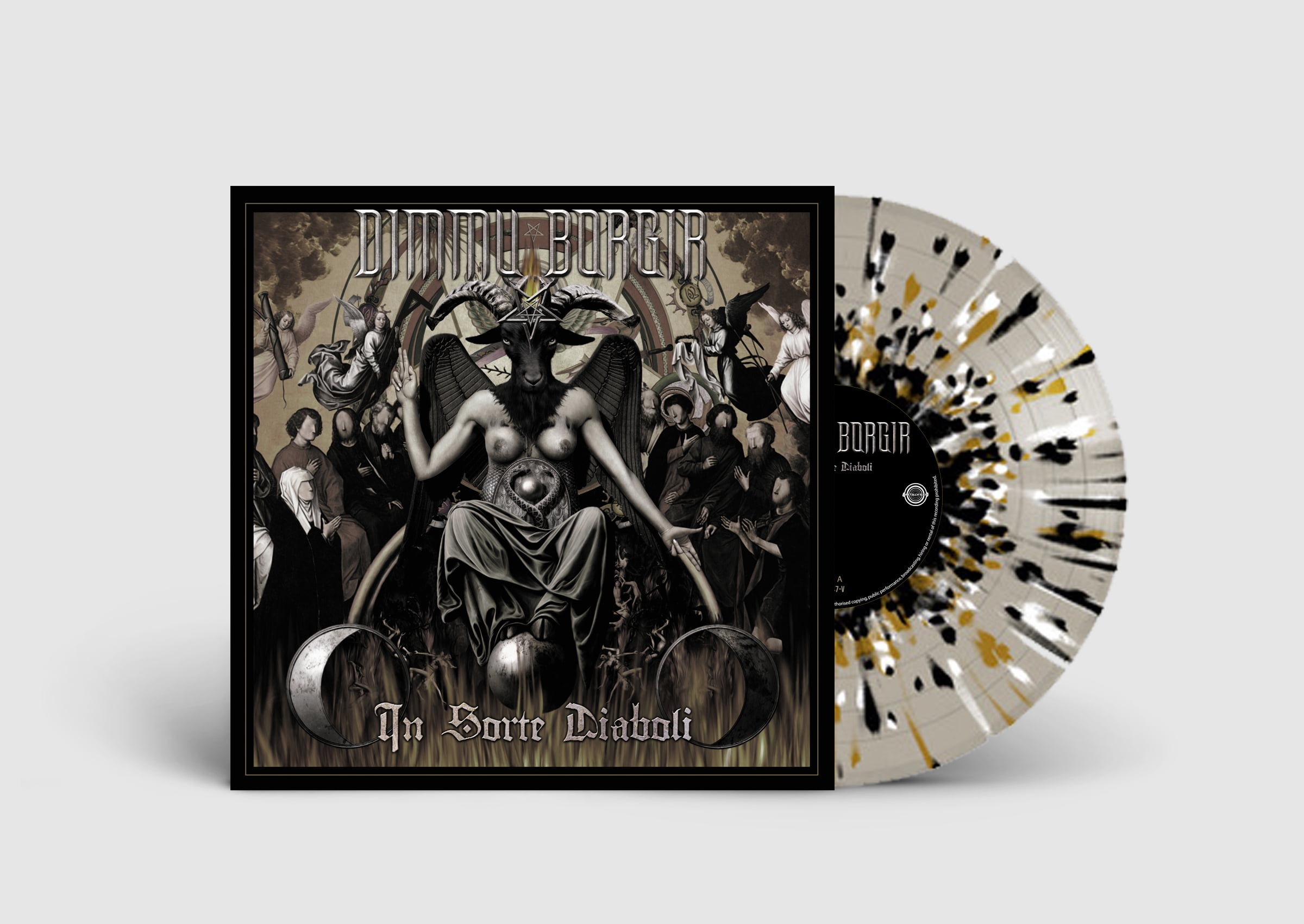 Dimmu Borgir - In Sorte Diaboli - Black/White Splatter - Music & Performance - Vinyl