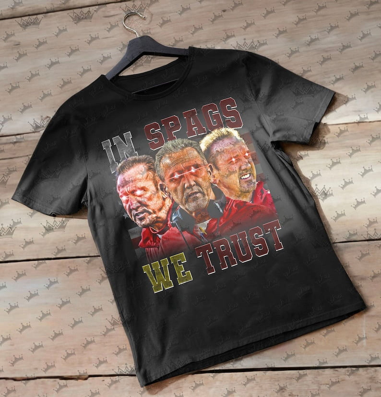 In Spags We Trust Steve Spagnuolo Vintage T-Shirt - Walmart.com