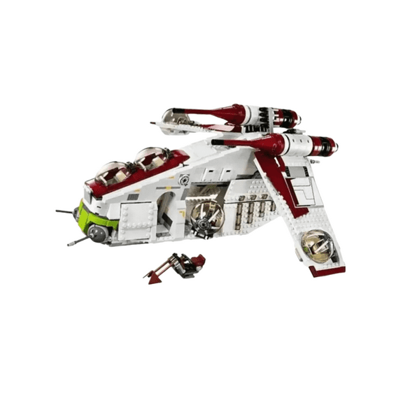 In Stock 1175pcs Compatible With 05041 Republic Dropship Gunship Building Blocks 75021 Bricks Toys For Children Christmas gift