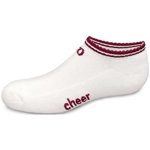 In-Stock Anklet With 2-Stripes Maroon Youth