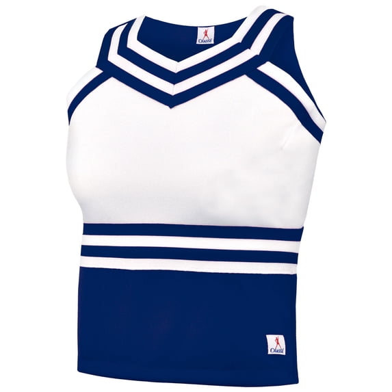 In-Stock Dble Knit Sweet Hrt Shell Top Nvy XXL