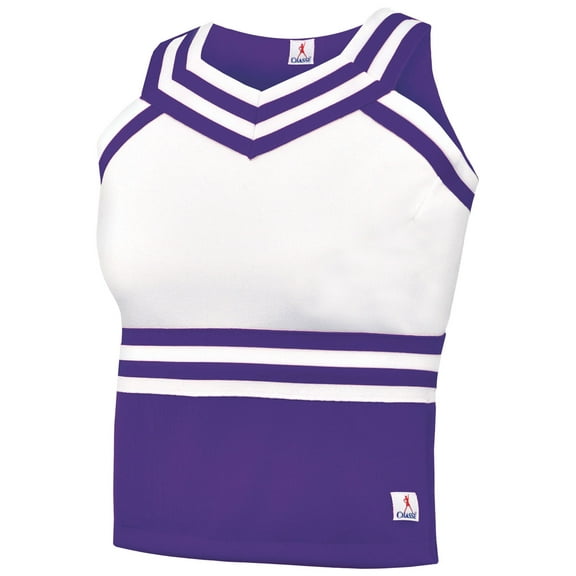 In-Stock Dble Knit Sweet Hrt Shell Top Pur L