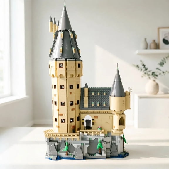In Stock Magic World Series 2135pcs with 12 Figures Building Blocks Big Tower Assembly Model Bricks Adult Gift Toy