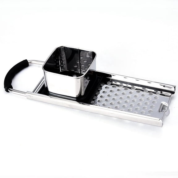 In Stock Stainless Steel Noodle Grater Multifunctional Dough Lump & Gnocchi Maker Manual Pasta Machine Dough Shredder