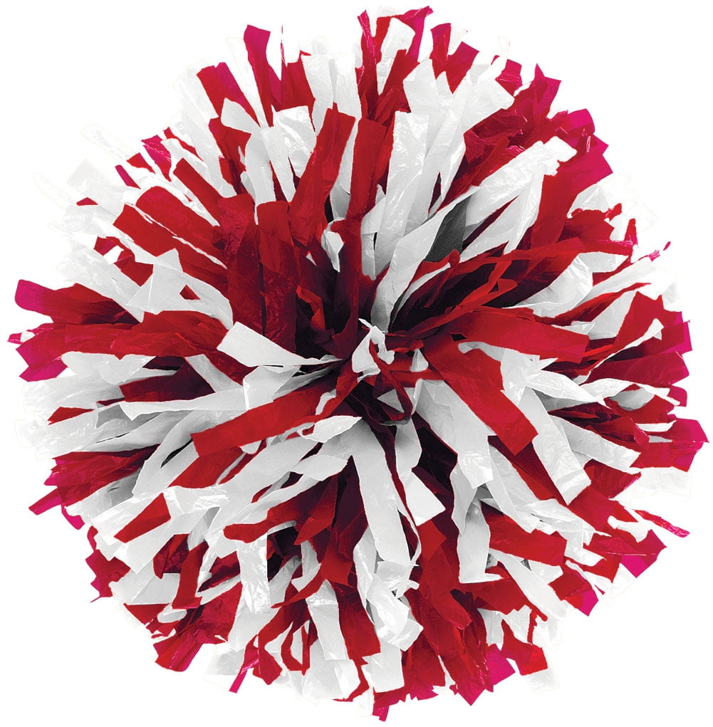 CUSTOM POM Red, Black, Silver and White Pom Pom Digital Clip Art Cheer Pom  Instant Download Png Jpg -  Israel