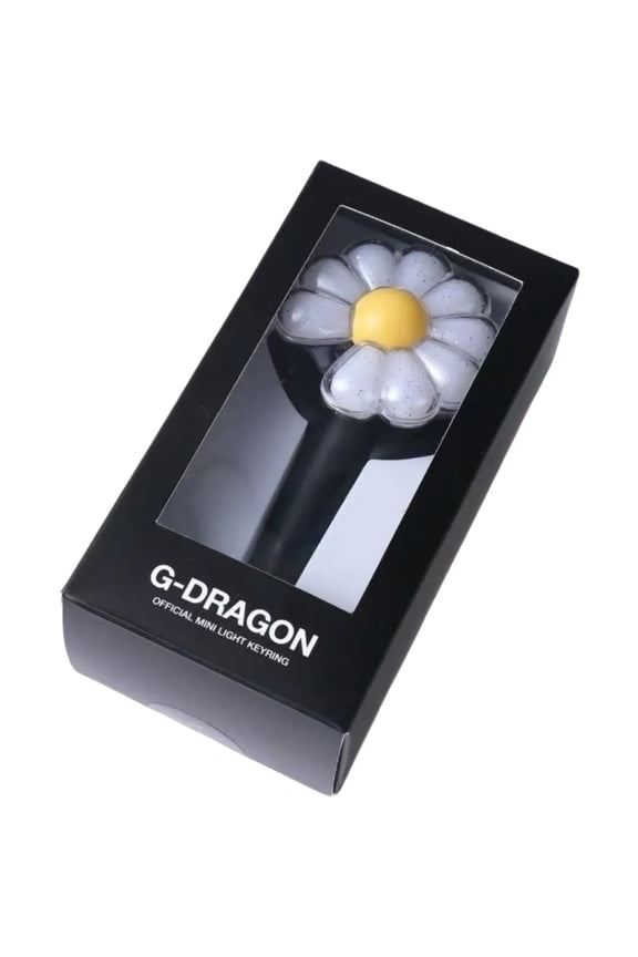 In-Stock with  G-DRAGON (Kwon Ji-yong) Fan Support Light-Up Keychain - Daisy Mini Charm, Same-Style Peripheral