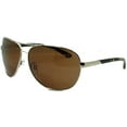 thumbnail image 1 of In Style Eyes C Moore Polarized Aviator Nearly Invisible Line Bifocal Sunglasses Gold 1.50, 1 of 5