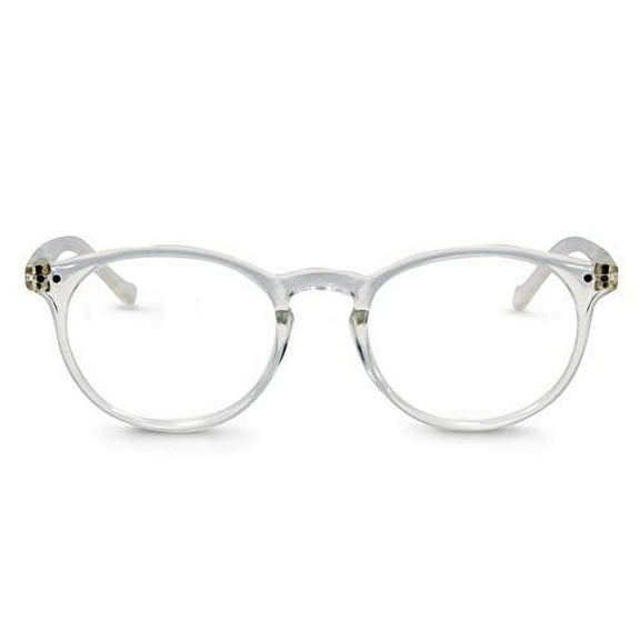 In Style Eyes Flexible Readers, Super Comfortable Lightweight Reading Glasses Shiny Clear +2.25