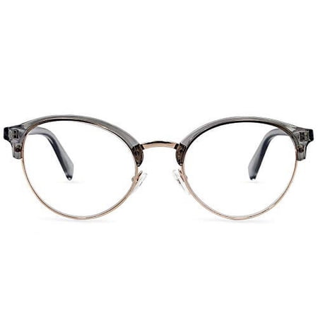 In Style Eyes Rae Clear Reading Glasses (Grey +1.25)