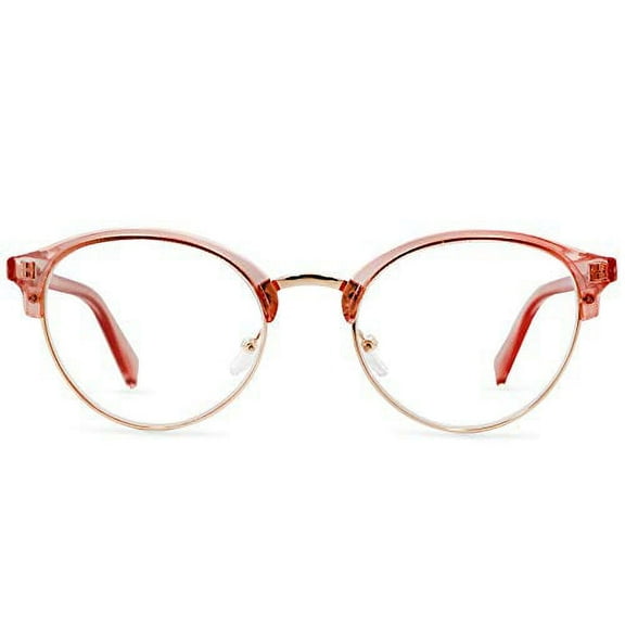 In Style Eyes Rae Clear Reading Glasses (Rose +1.25)