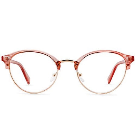 In Style Eyes Rae Clear Reading Glasses (Rose +1.75)