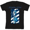 thumbnail image 1 of "In Tailgating We Trust" American Flag And Spatula Youth Black Short Sleeve Tee-Large, 1 of 2