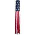 thumbnail image 1 of In the Breeze 4113 —60-inch Patriotic Embroidered Windsock — Vibrant Outdoor Flag Windsock for Yards, Gardens, 1 of 5