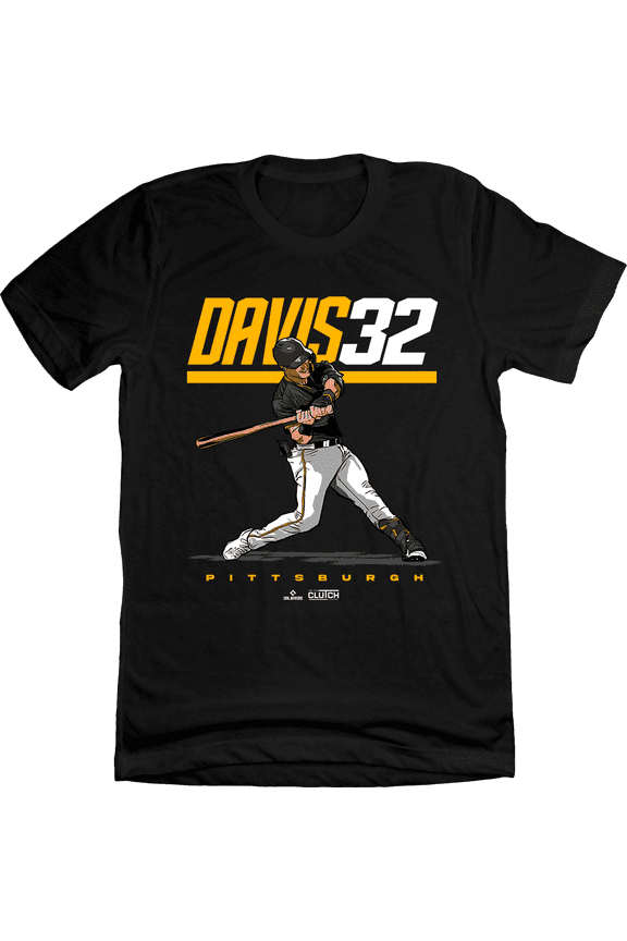 Henry Davis MLBPA T-Shirt Black Youth T-Shirt YXL