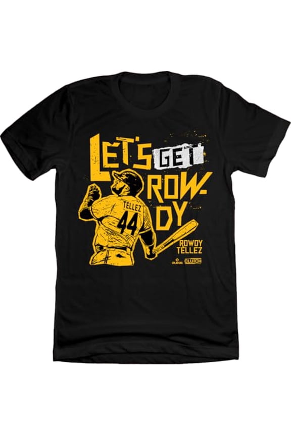 Let's Get Rowdy Tellez Black Youth T-Shirt YXL