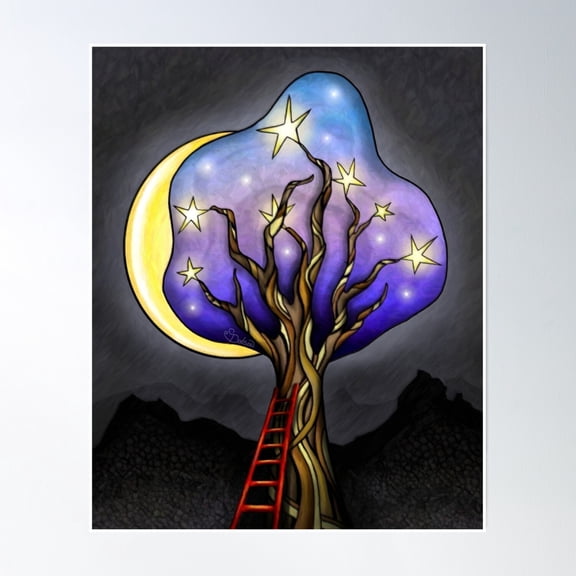 In The Dark Poster Wall Art, Modern Wall Decor, 12x18 UNFRAMED