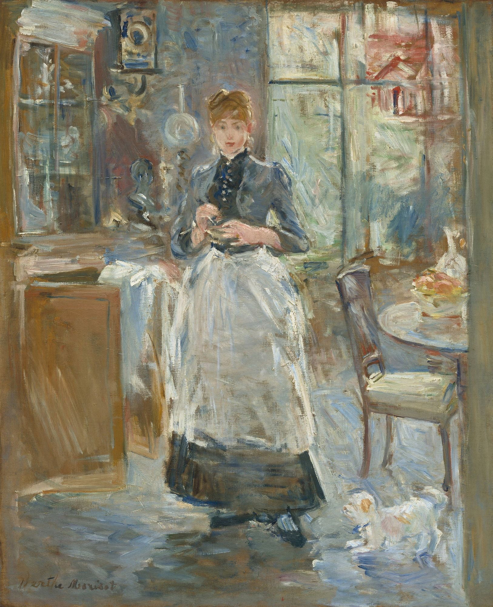 In The Dining Room Canvas Art - (24 x 36)