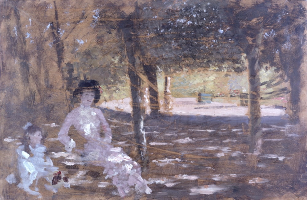 In The Garden (In Giardino) Canvas Art -  (36 x 24)