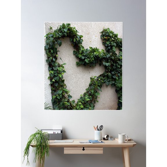 In The Heart Of A Garden; Vine Sculpting; La Mirada, Ca Usa Poster Wall Art, Modern Wall Decor For Living Room Bedroom, 8x12 UNFRAMED