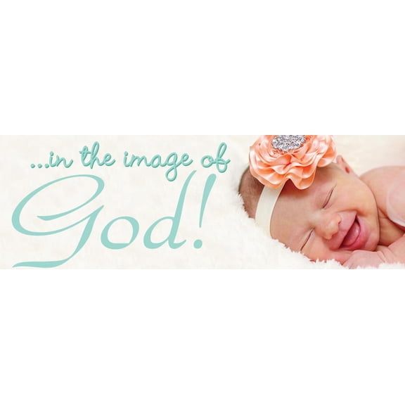 In The Image Of God Pro-Life Bookmark (Pack of 100)