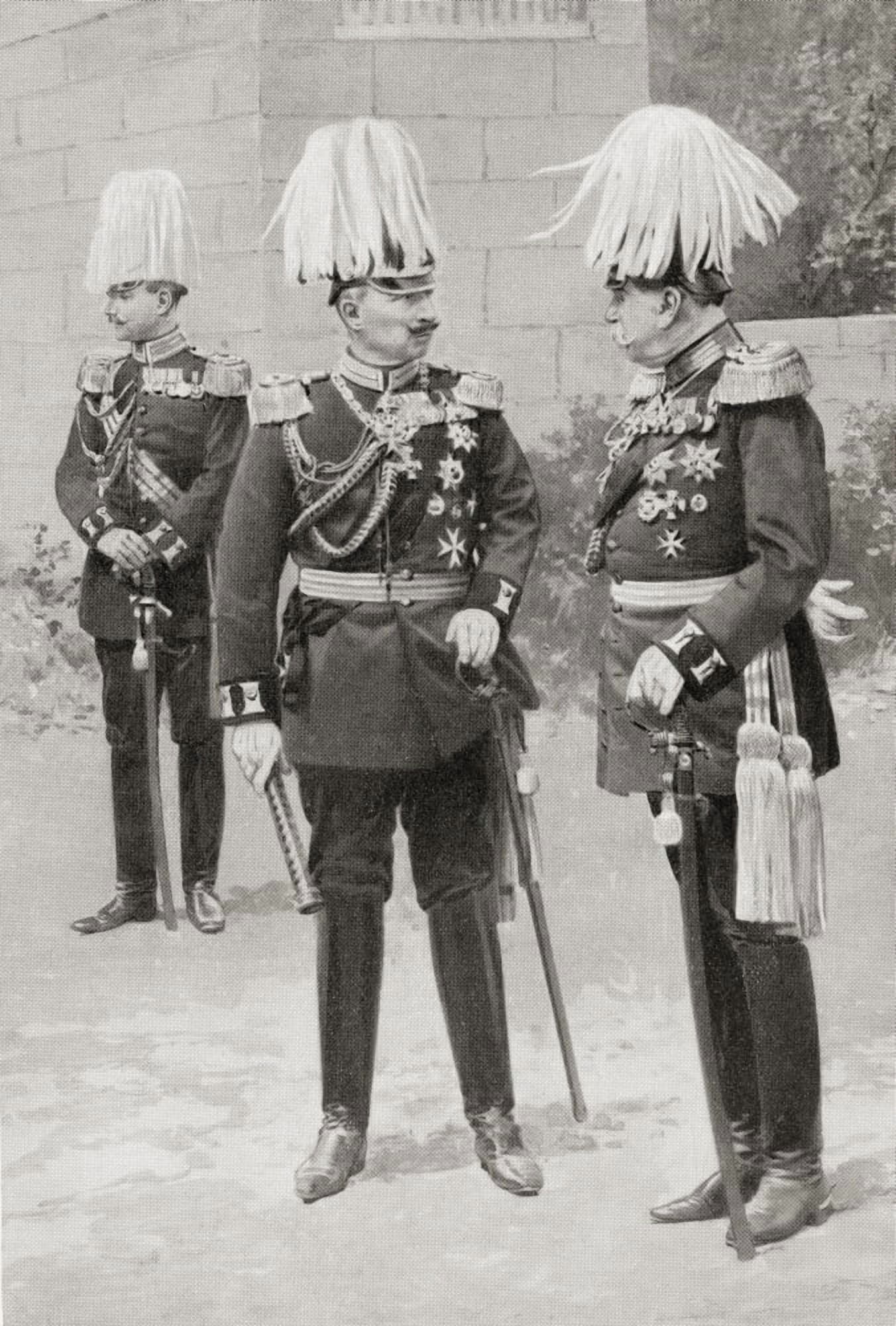In The Middle Wilhelm Ii Or William Ii 1859 Canvas Art - Ken Welsh Design Pics (12 x 18)