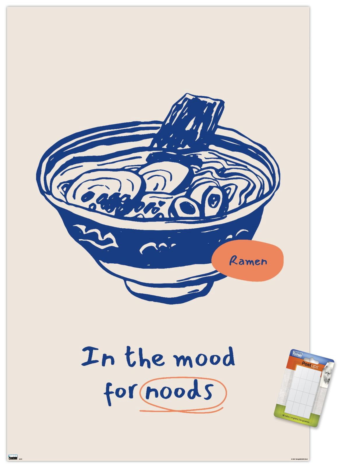 In The Mood For Noods Wall Poster, 22.375" x 34"