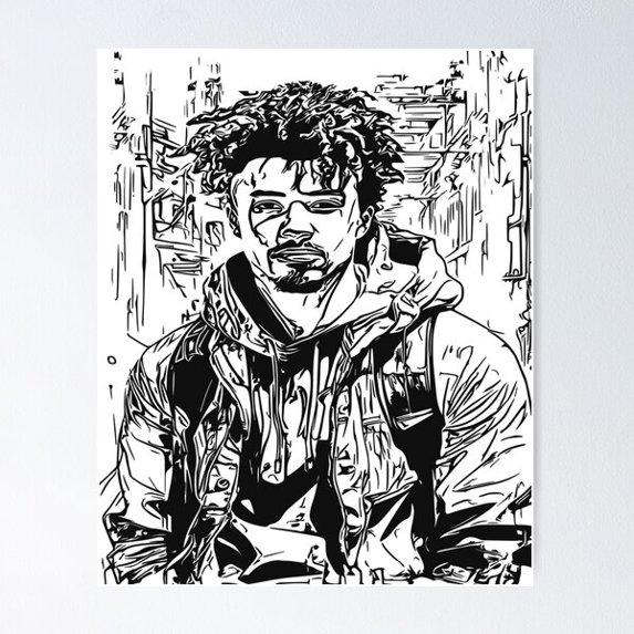 In The Neighborhood Poster Wall Art, Modern Wall Decor For Living Room Bedroom, 16x24 UNFRAMED