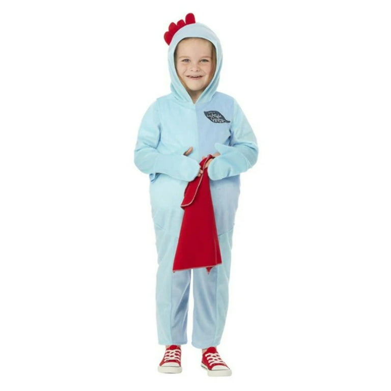 In The Night Garden Iggle Piggle Costume Child Blue Red In The Night Garden Iggle Piggle Costume Child Blue Red