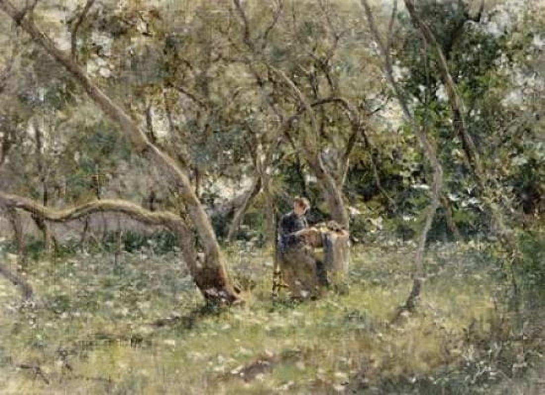 In The Orchard Canvas Art - Roberto Fontana (20 x 28)
