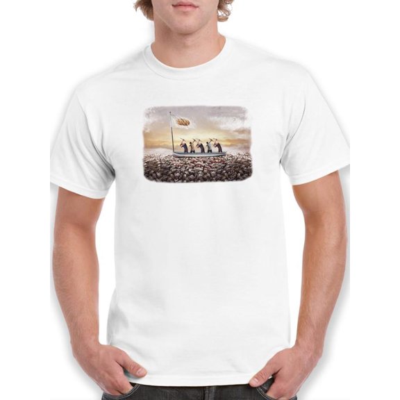 In The Search For Bread T-Shirt Men -Ali Rastroo Designs, Male 3X-Large