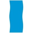 thumbnail image 1 of In The Swim 18' Round 25 Mil Overlap Pool Liner for Above Ground Swimming Pools - Solid Blue Design - 48/52 Inch Wall Height LI184825, 1 of 4