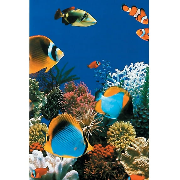 In The Swim 21 Foot Round Overlap Above Ground Pool Liner - Caribbean - 20-Gauge