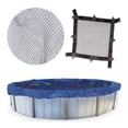 thumbnail image 1 of Swimline Hydrotools Leaf Net Winter Pool Cover for 25 x 45 Ft Above Ground Rectangle Pools, 1 of 7