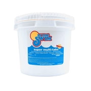 In The Swim 3 inch 5-in-1 Super Multi-Tabs – Swimming Pool Sanitizer – Chlorine - Algaecide - Stabilizer - Clarifier - 24 Pounds U039024024AE