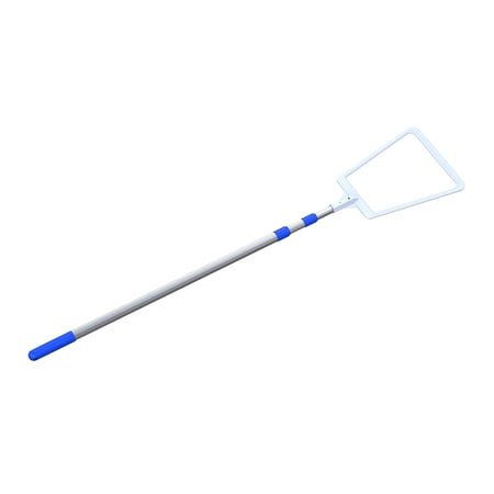In The Swim 4 foot - 10 foot Telescopic Pole with Leaf Rake Net WS005