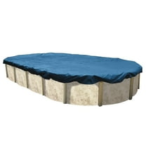 In The Swim Blue 20' x 40' Rectangle Inground Winter Cover - Economy - 8 Year - 7 x 7 Scrim