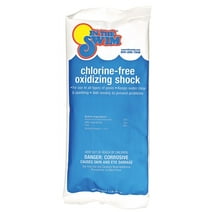 In The Swim Chlorine-Free Pool Shock – Quick Dissolving, Fast-Acting, Shock-Oxidizer for Swimming Pools and Spas - 12 x 1 Pound Bags Y8210