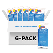 In The Swim Chlorine-Free Pool Shock   Quick Dissolving, Fast-Acting, Shock-Oxidizer for Swimming Pools and Spas - 6 x 1 Pound Bags Y8205